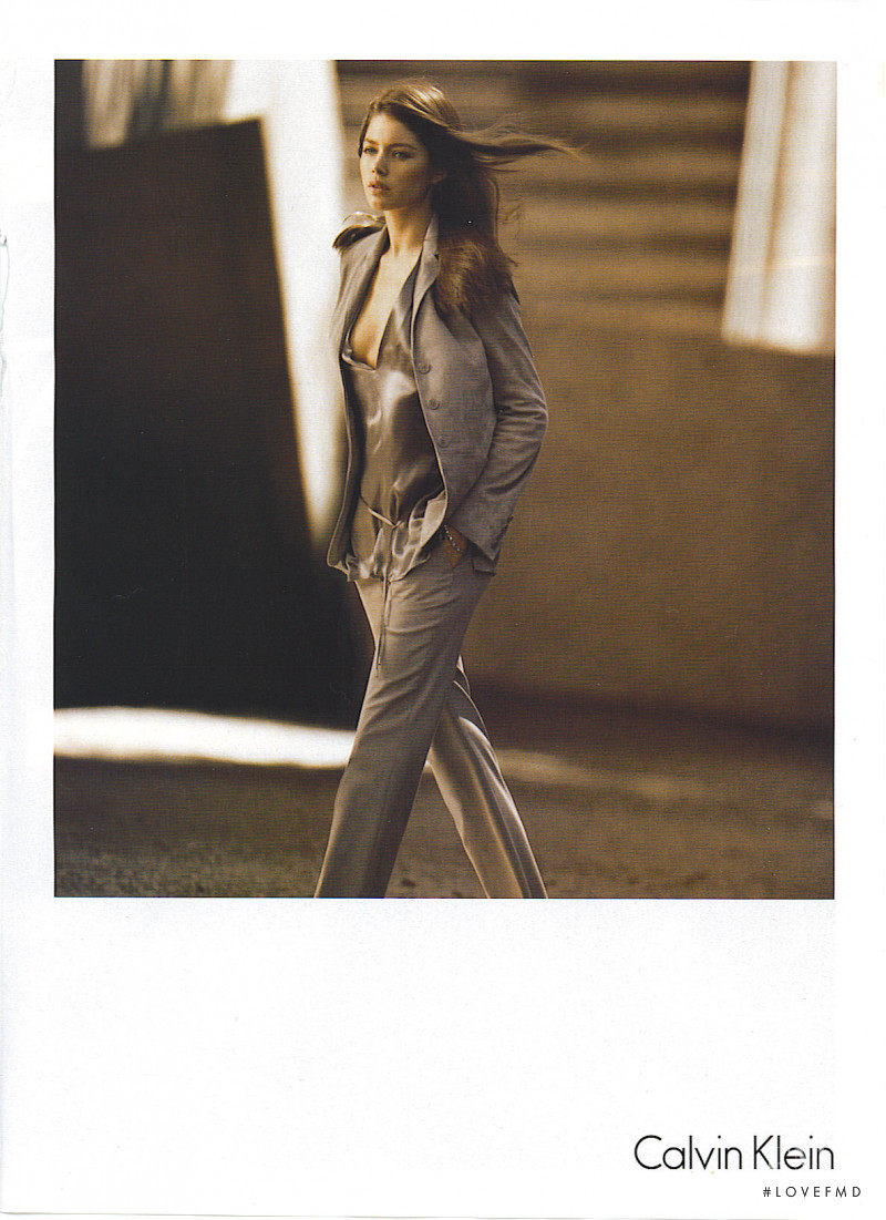 Doutzen Kroes featured in  the Calvin Klein 205W39NYC advertisement for Spring/Summer 2007