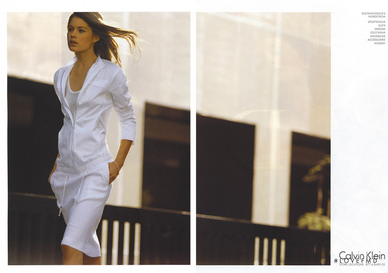 Doutzen Kroes featured in  the Calvin Klein 205W39NYC advertisement for Spring/Summer 2007