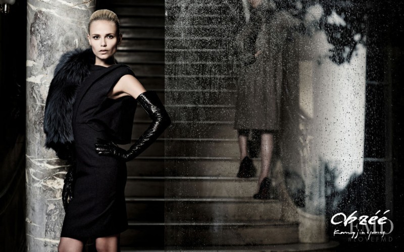 Natasha Poly featured in  the Obzee advertisement for Autumn/Winter 2011