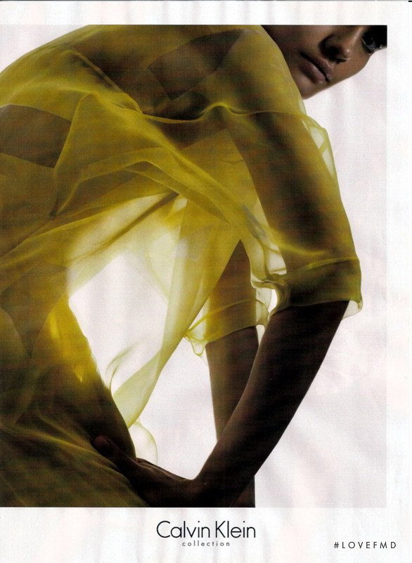 Natalia Vodianova featured in  the Calvin Klein 205W39NYC advertisement for Spring/Summer 2007