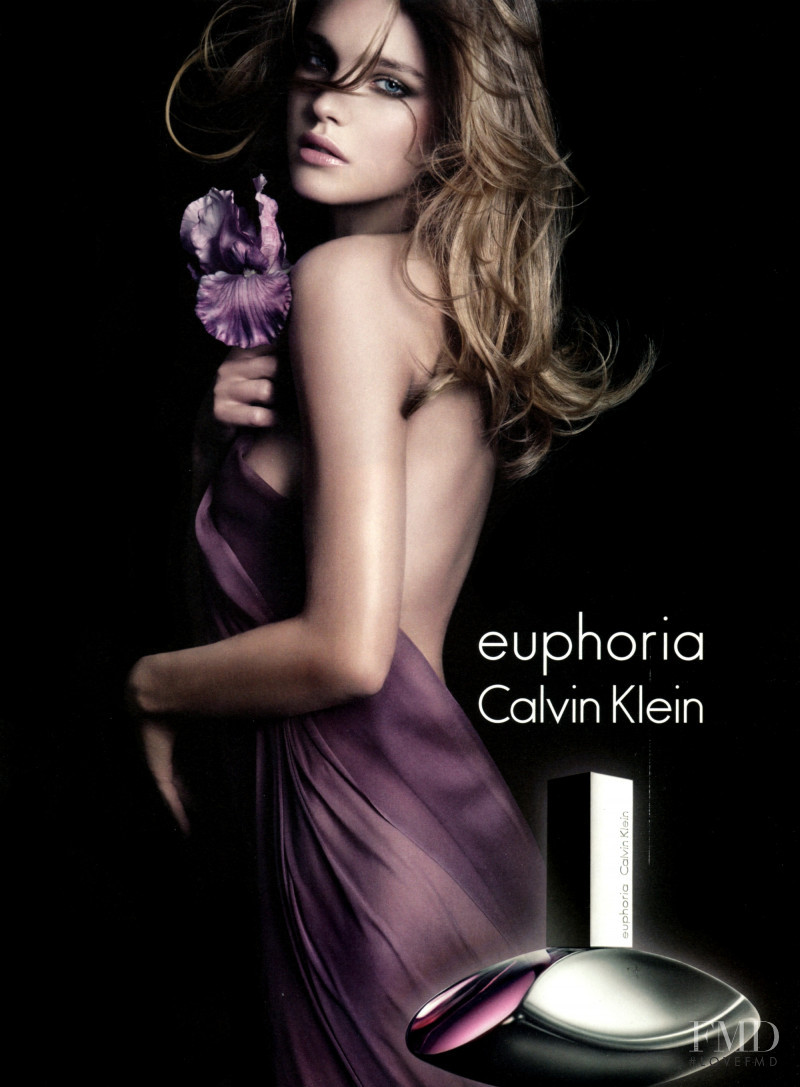 Natalia Vodianova featured in  the Calvin Klein Fragrance Euphoria advertisement for Autumn/Winter 2009