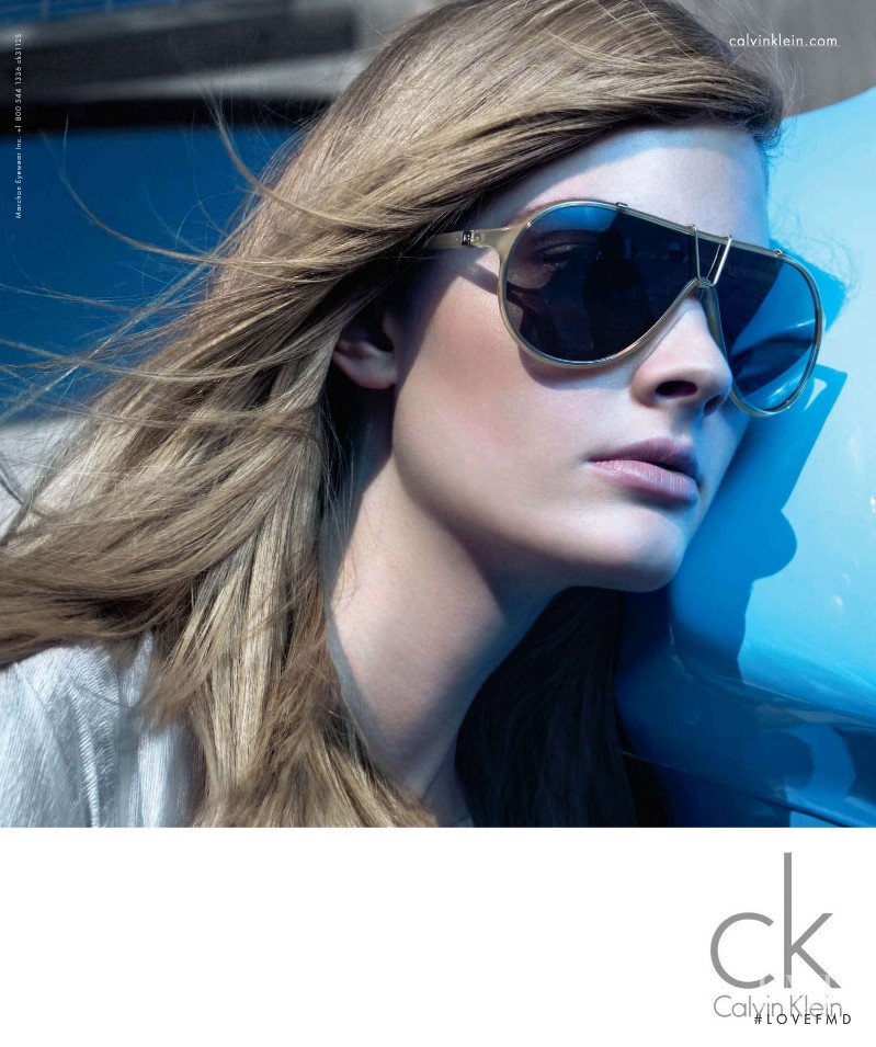 Constance Jablonski featured in  the CK Calvin Klein advertisement for Spring/Summer 2010