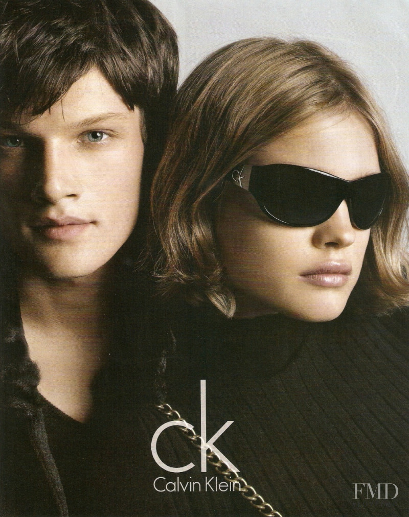 Natalia Vodianova featured in  the CK Calvin Klein advertisement for Autumn/Winter 2006