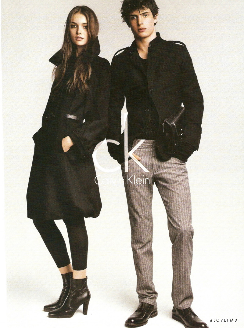 Anna Maria Urajevskaya featured in  the CK Calvin Klein advertisement for Autumn/Winter 2006
