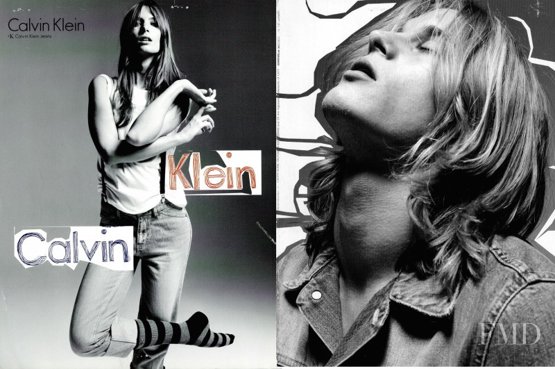 Calvin Klein Jeans advertisement for Spring/Summer 2000