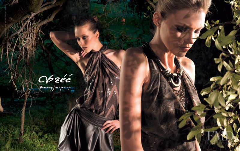 Alana Zimmer featured in  the Obzee advertisement for Spring/Summer 2010