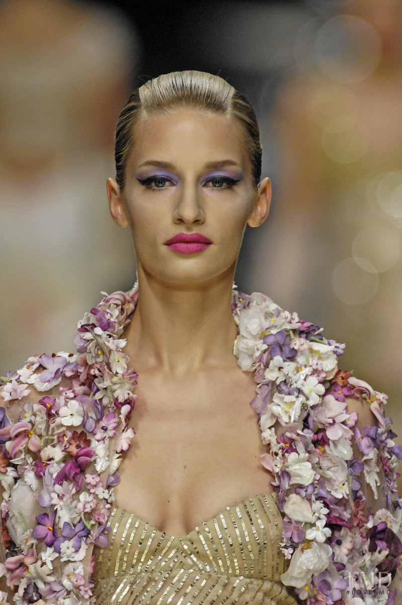 Linda Vojtova featured in  the Valentino Couture fashion show for Spring/Summer 2008
