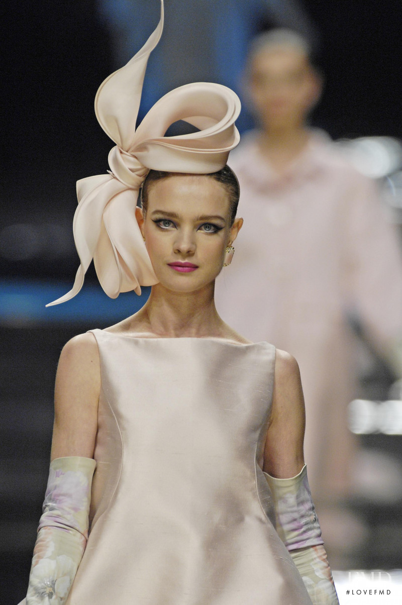 Natalia Vodianova featured in  the Valentino Couture fashion show for Spring/Summer 2008