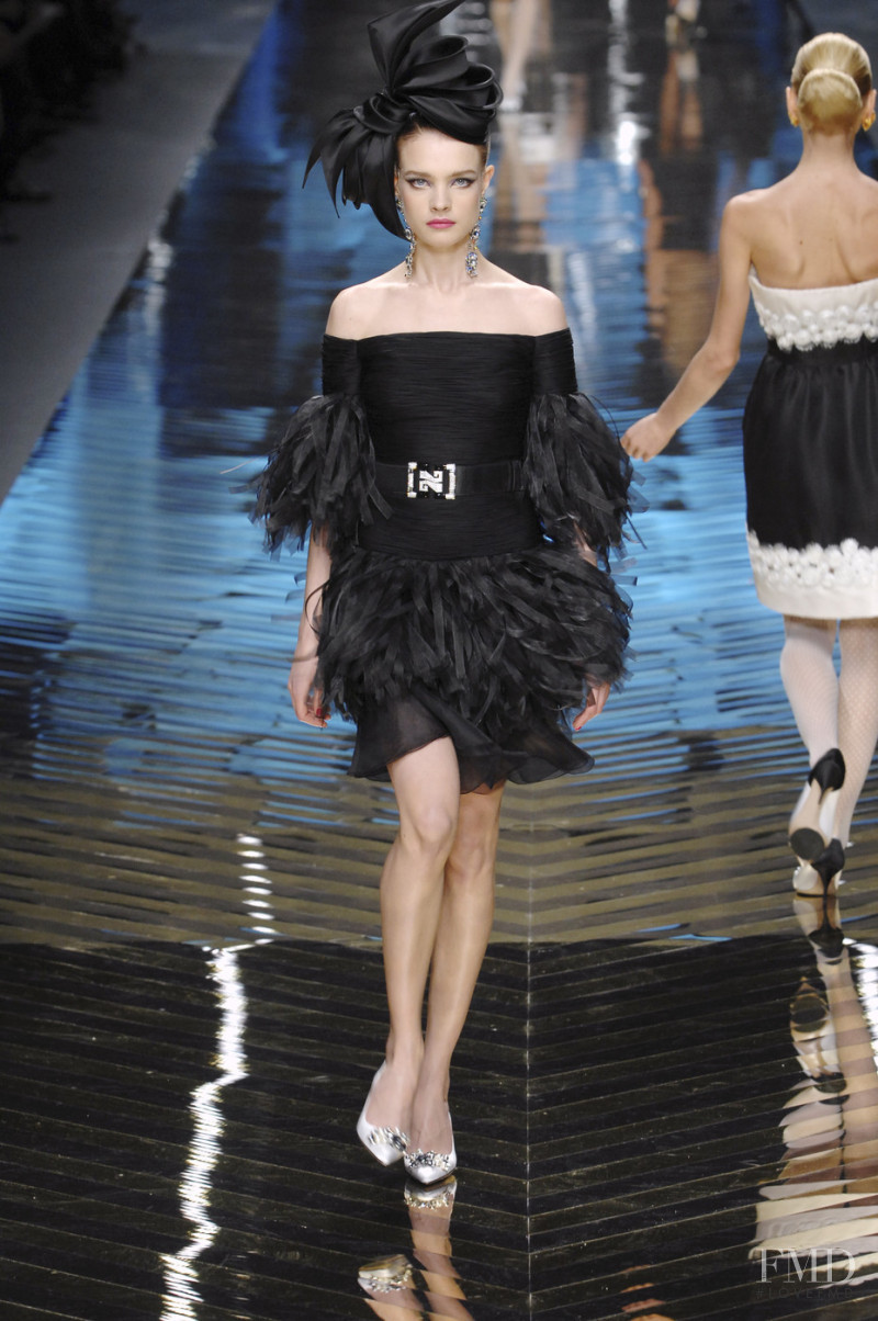 Natalia Vodianova featured in  the Valentino Couture fashion show for Spring/Summer 2008