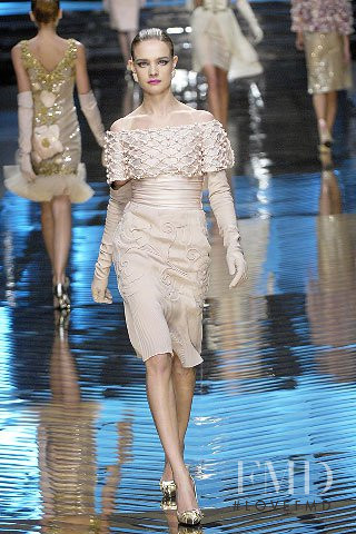 Natalia Vodianova featured in  the Valentino Couture fashion show for Spring/Summer 2008