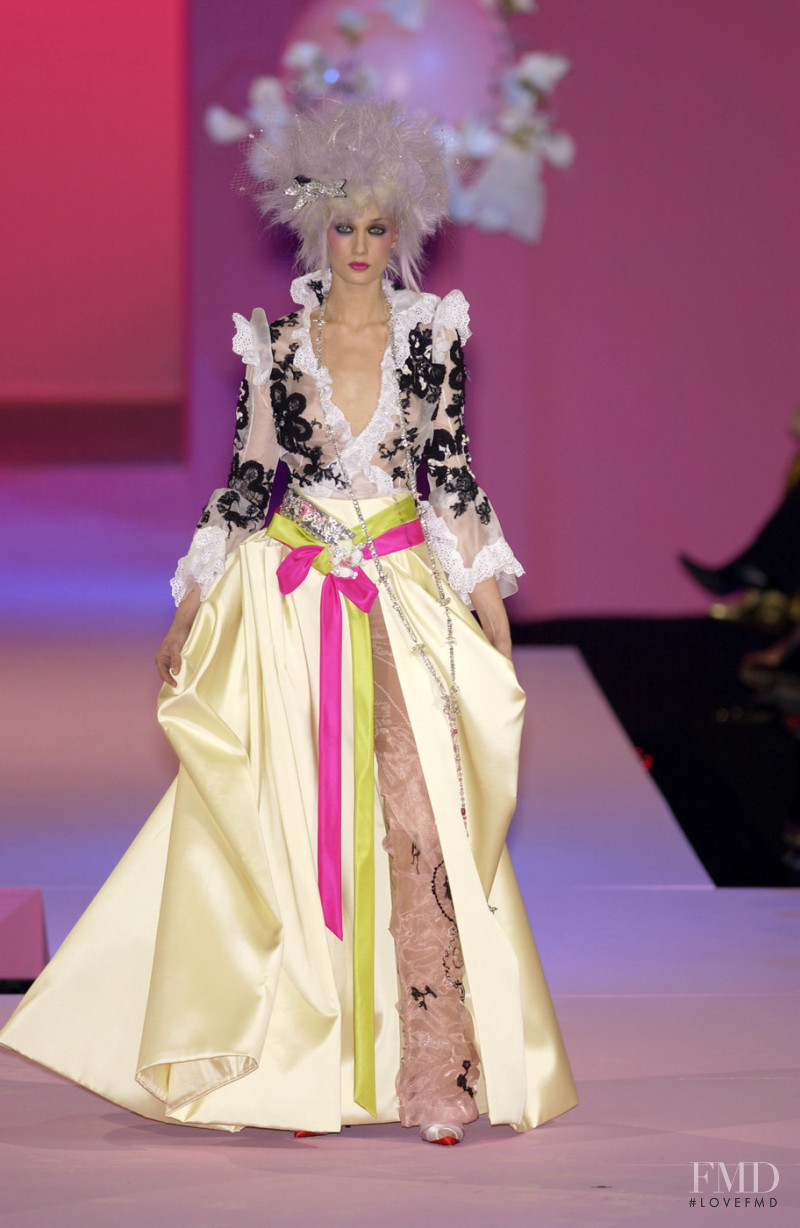 Christian Lacroix Couture fashion show for Spring/Summer 2003