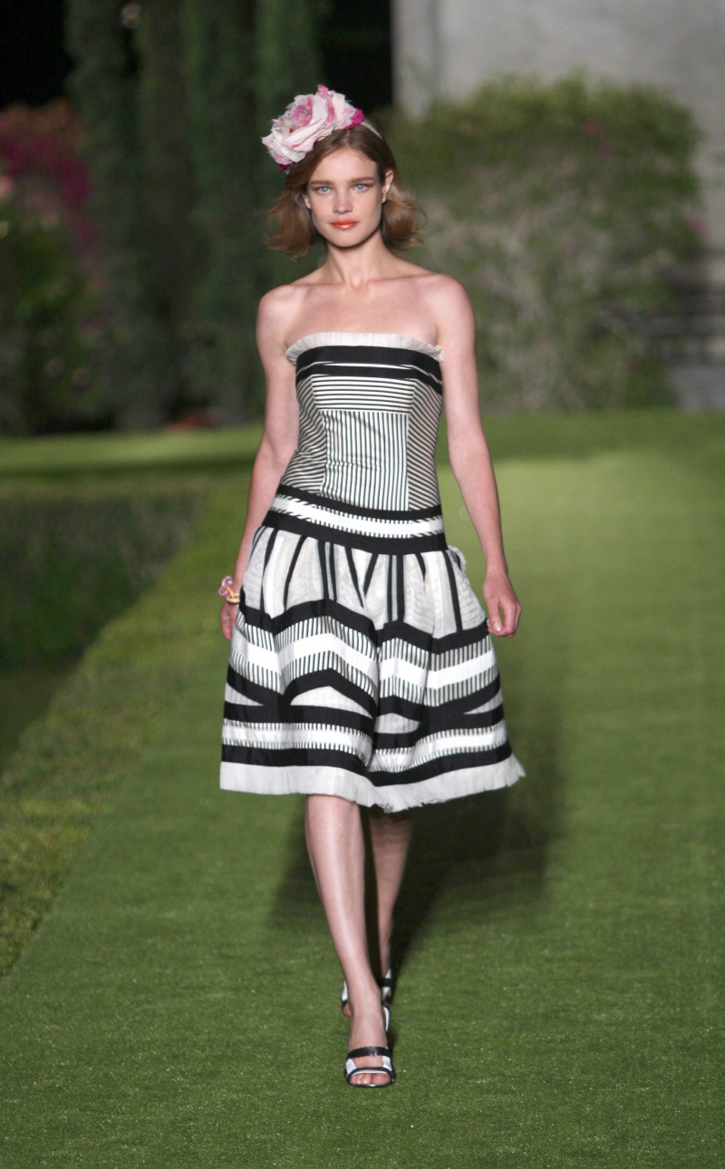 Natalia Vodianova featured in  the Diane Von Furstenberg fashion show for Resort 2009