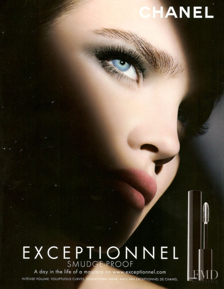 Natalia Vodianova featured in  the Chanel Beauty advertisement for Autumn/Winter 2008