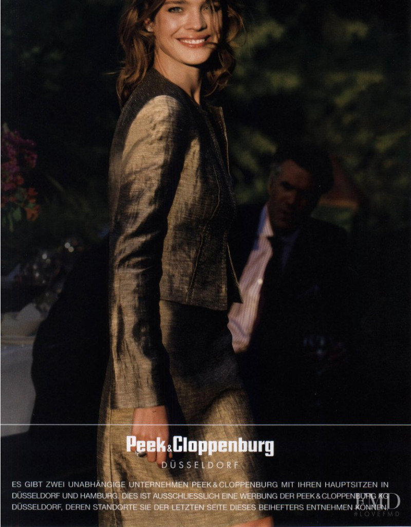 Natalia Vodianova featured in  the Peek & Cloppenburg (RETAILER) advertisement for Spring/Summer 2009