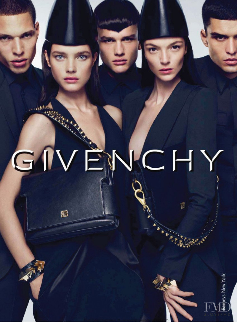 Mariacarla Boscono featured in  the Givenchy advertisement for Spring/Summer 2010