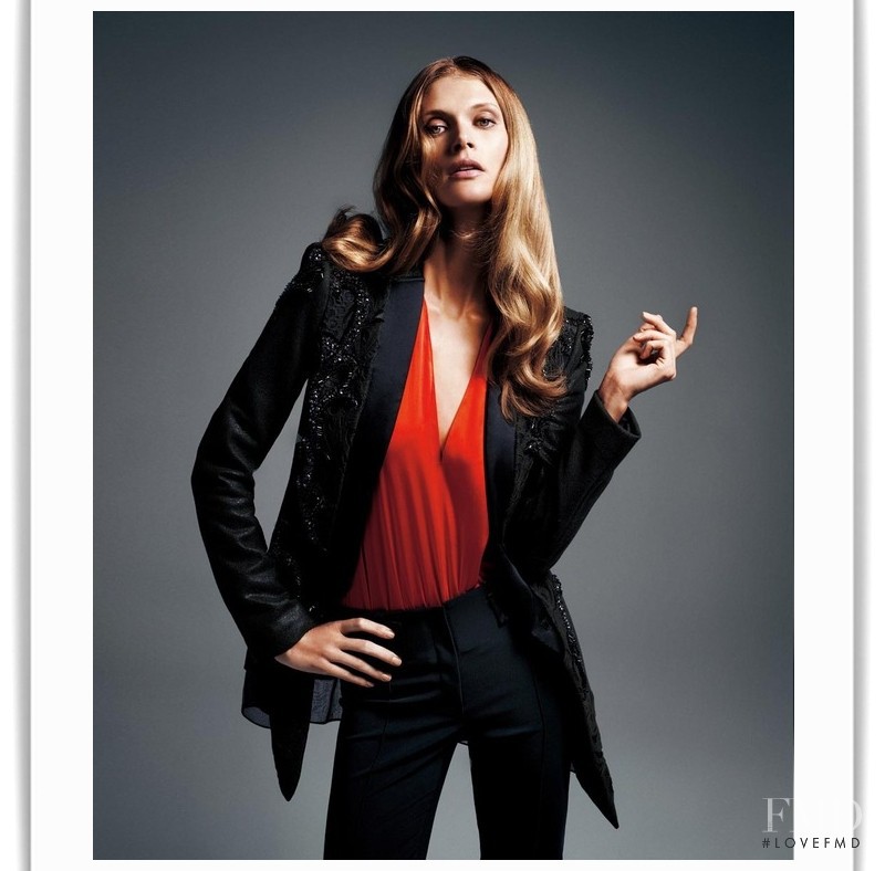 Malgosia Bela featured in  the Obzee advertisement for Autumn/Winter 2012