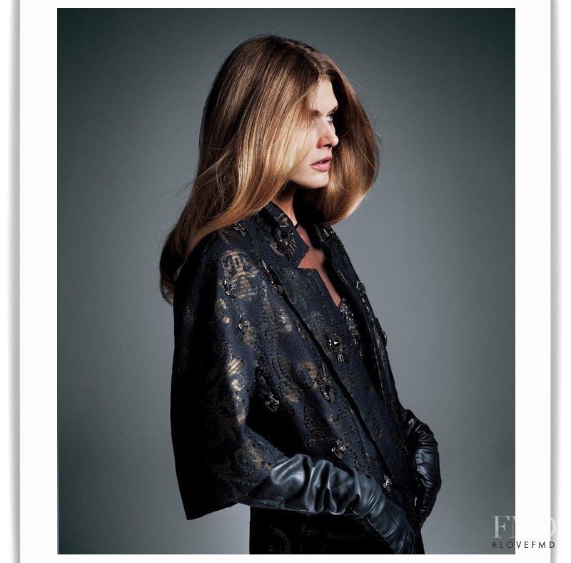 Malgosia Bela featured in  the Obzee advertisement for Autumn/Winter 2012
