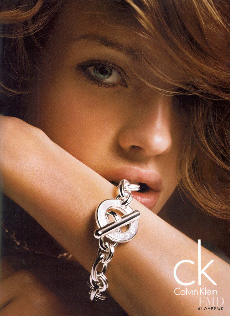 Natalia Vodianova featured in  the ck  Calvin Klein Jewellery advertisement for Spring/Summer 2007