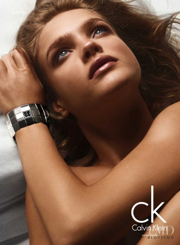 Natalia Vodianova featured in  the ck  Calvin Klein Jewellery advertisement for Spring/Summer 2007