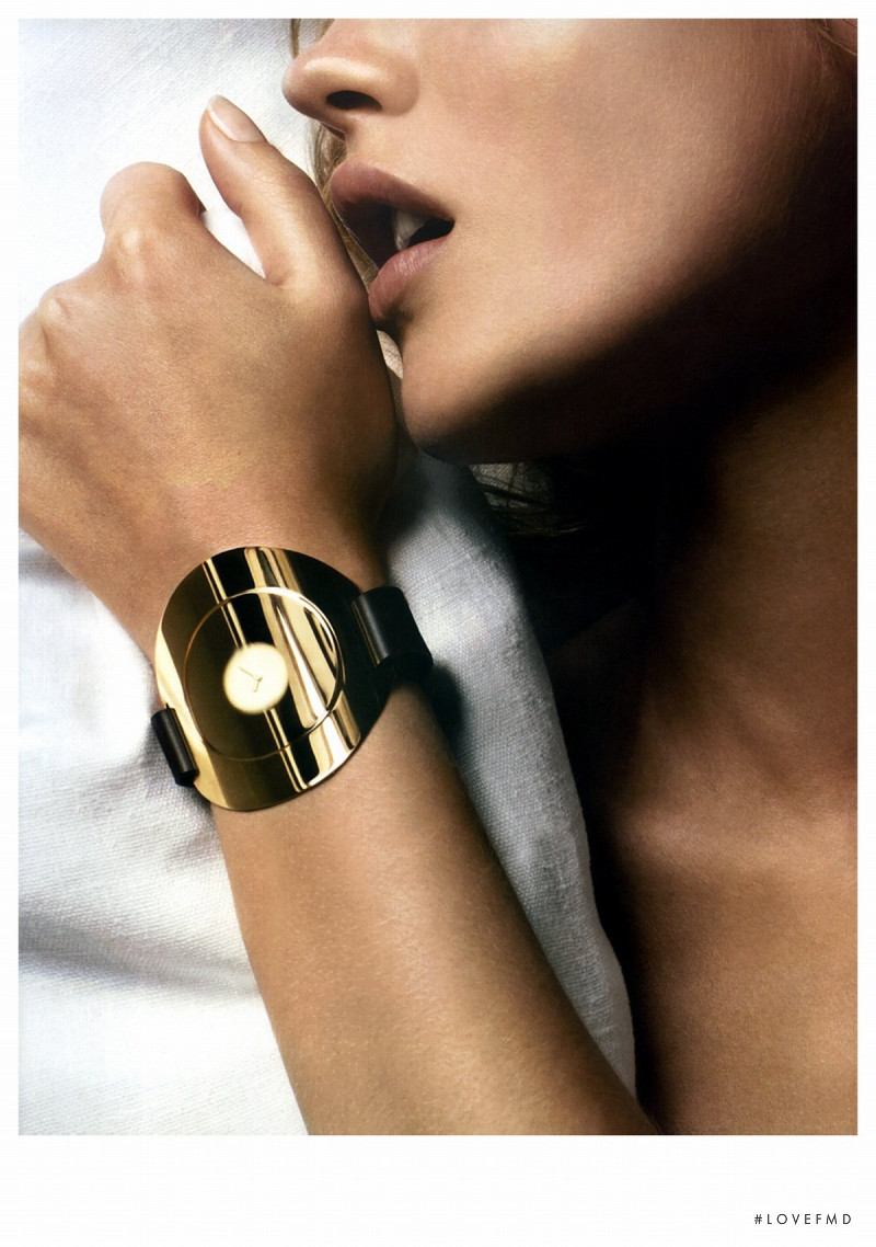 Natalia Vodianova featured in  the ck  Calvin Klein Jewellery advertisement for Spring/Summer 2007