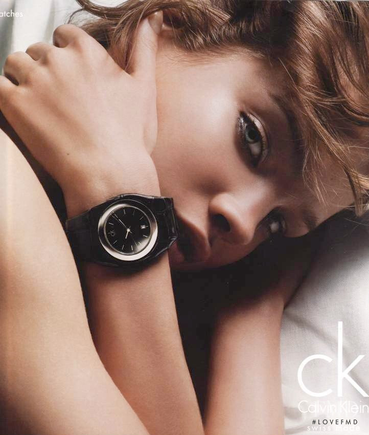 Natalia Vodianova featured in  the ck  Calvin Klein Jewellery advertisement for Spring/Summer 2007