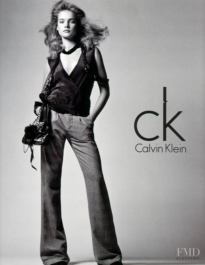 Natalia Vodianova featured in  the CK Calvin Klein advertisement for Spring/Summer 2005