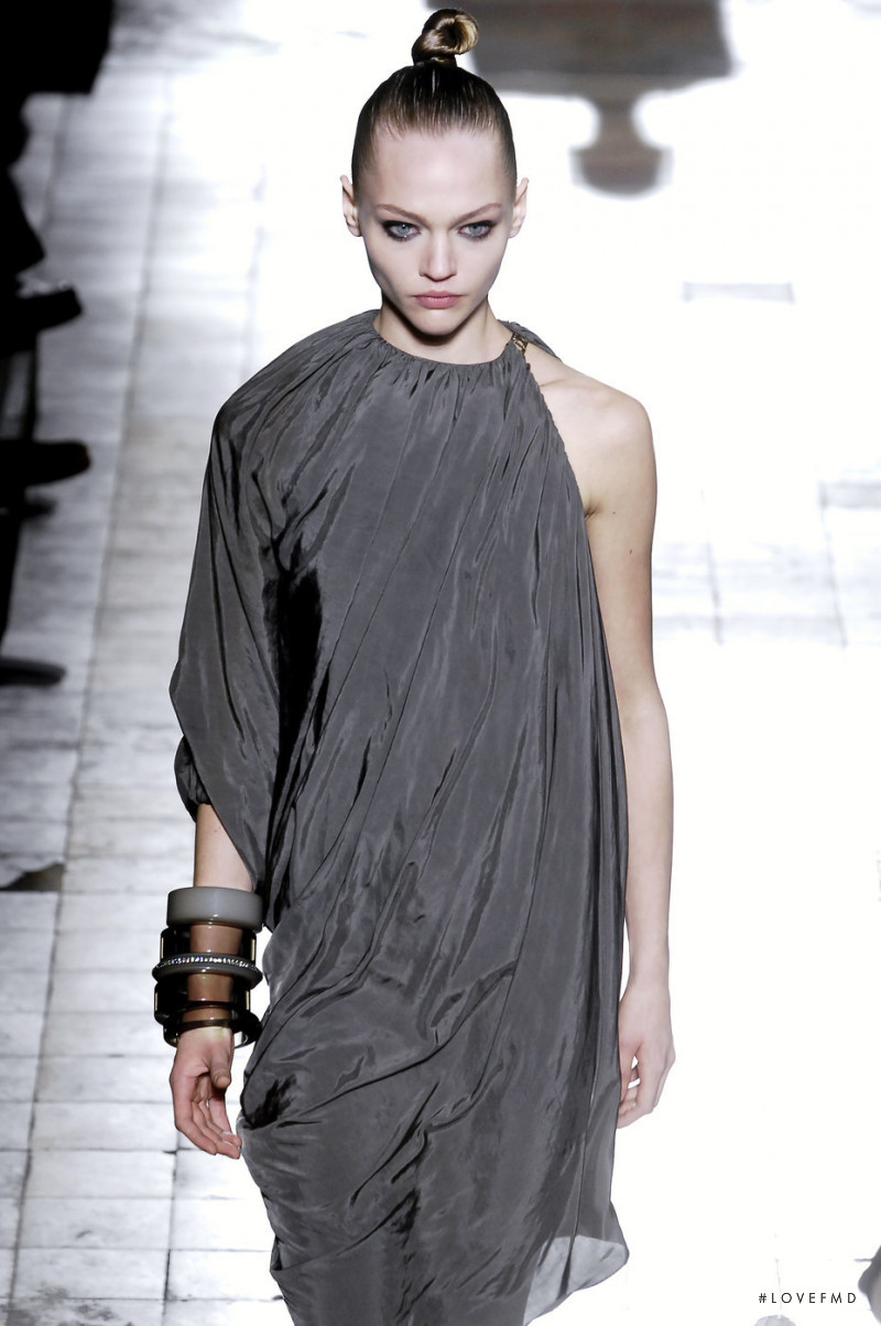 Sasha Pivovarova featured in  the Lanvin fashion show for Spring/Summer 2007