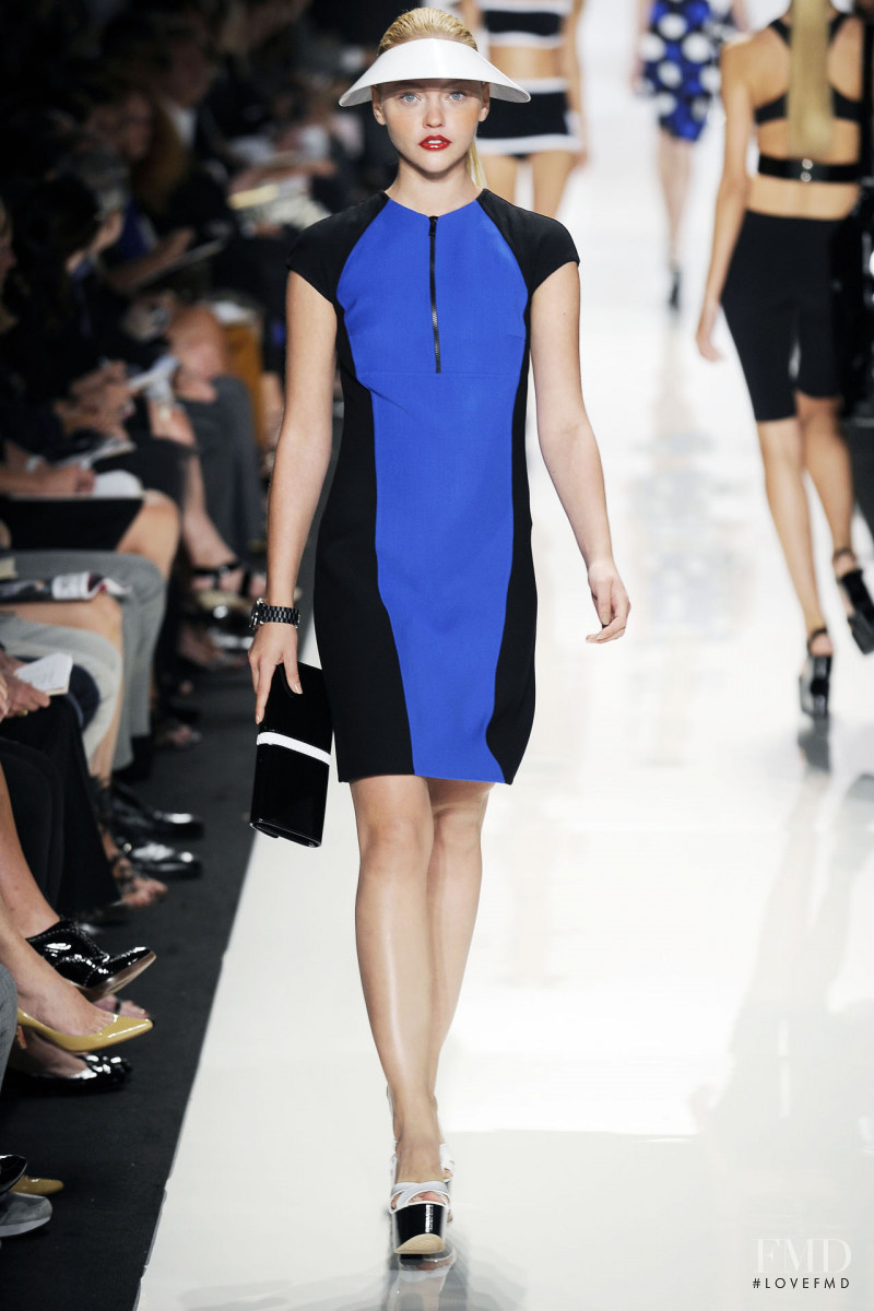Sasha Pivovarova featured in  the Michael Kors Collection fashion show for Spring/Summer 2009