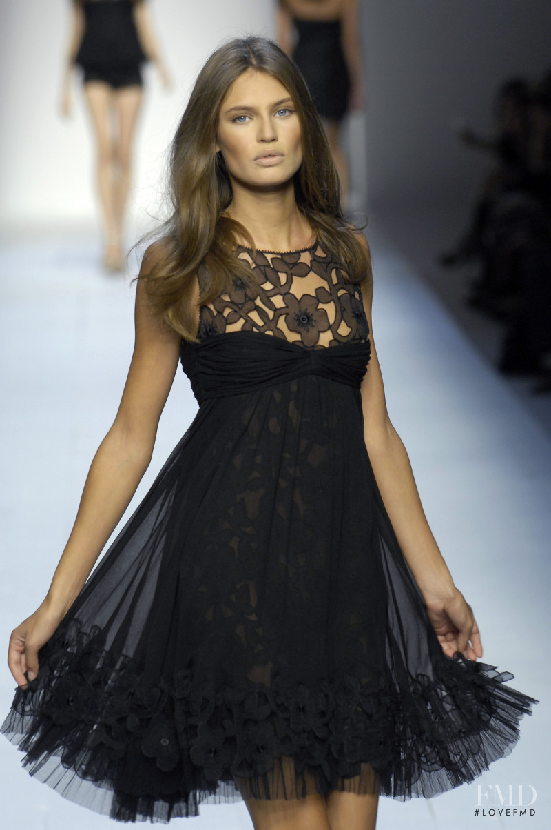 Bianca Balti featured in  the La Perla fashion show for Spring/Summer 2007