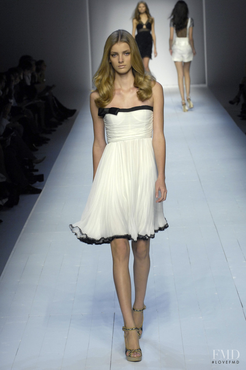 Denisa Dvorakova featured in  the La Perla fashion show for Spring/Summer 2007