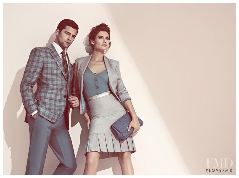 Bianca Balti featured in  the Sarar advertisement for Spring/Summer 2013