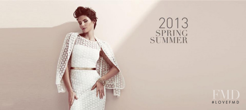 Bianca Balti featured in  the Sarar advertisement for Spring/Summer 2013