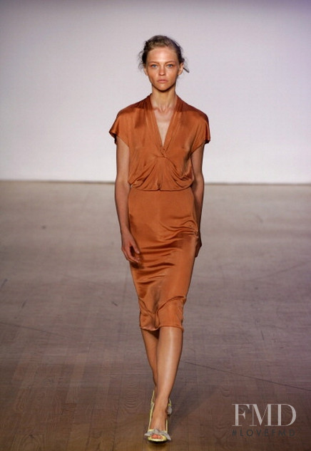 Sasha Pivovarova featured in  the Costello Tagliapietra fashion show for Spring/Summer 2006