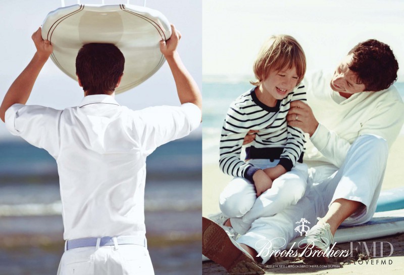 Brooks Brothers advertisement for Spring/Summer 2013