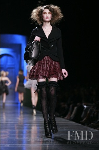 Bianca Balti featured in  the Christian Dior fashion show for Autumn/Winter 2010