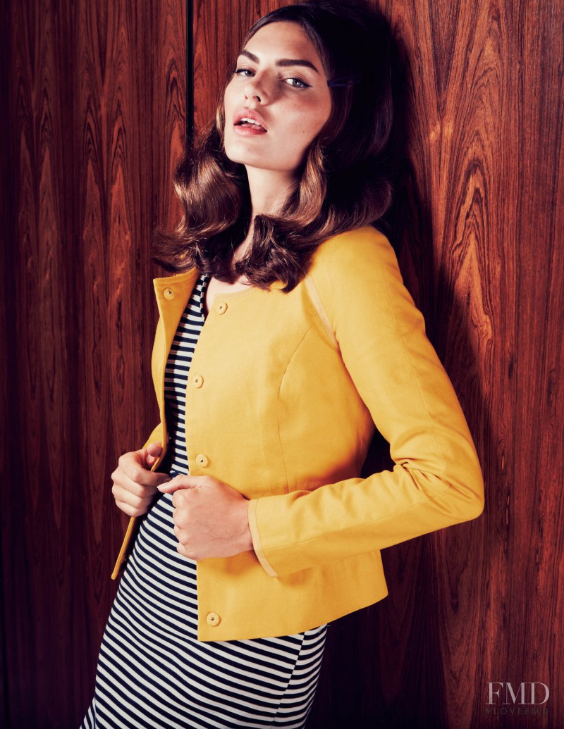 Alyssa Miller featured in  the Boden catalogue for Spring 2013