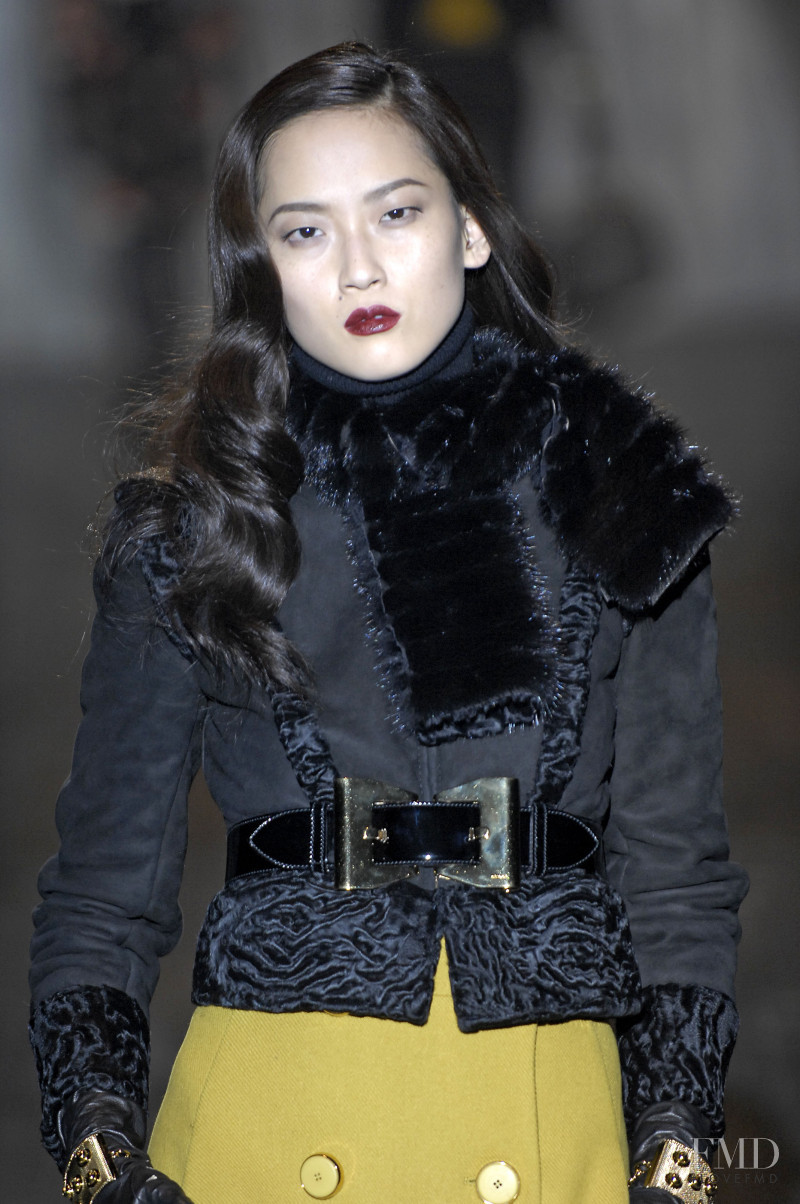 Ji Hye Park featured in  the Gucci fashion show for Autumn/Winter 2007