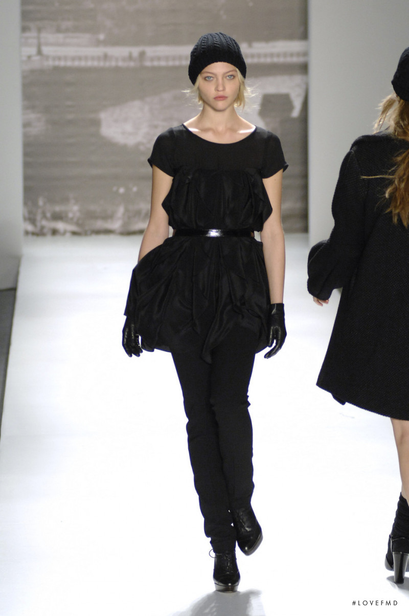 Sasha Pivovarova featured in  the Tibi fashion show for Autumn/Winter 2007