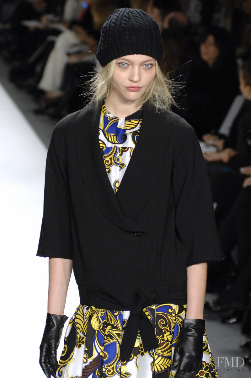 Sasha Pivovarova featured in  the Tibi fashion show for Autumn/Winter 2007