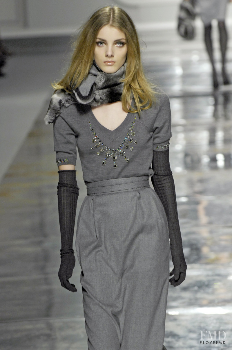 Denisa Dvorakova featured in  the Blumarine fashion show for Autumn/Winter 2007