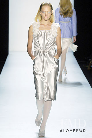 Sasha Pivovarova featured in  the Richard Chai fashion show for Autumn/Winter 2007