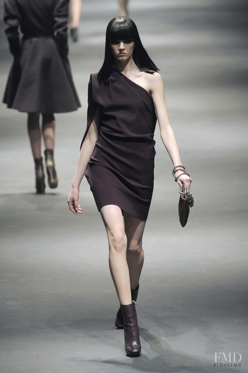 Daria Strokous featured in  the Lanvin fashion show for Autumn/Winter 2010