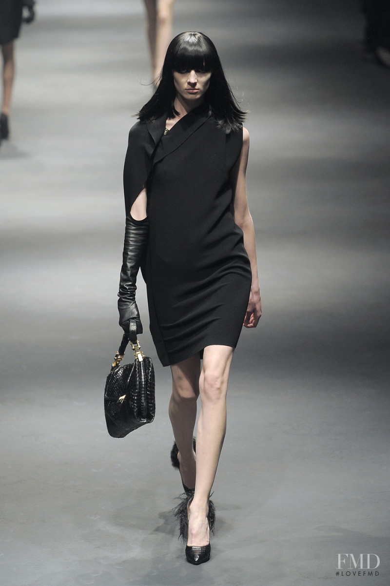 Olga Sherer featured in  the Lanvin fashion show for Autumn/Winter 2010