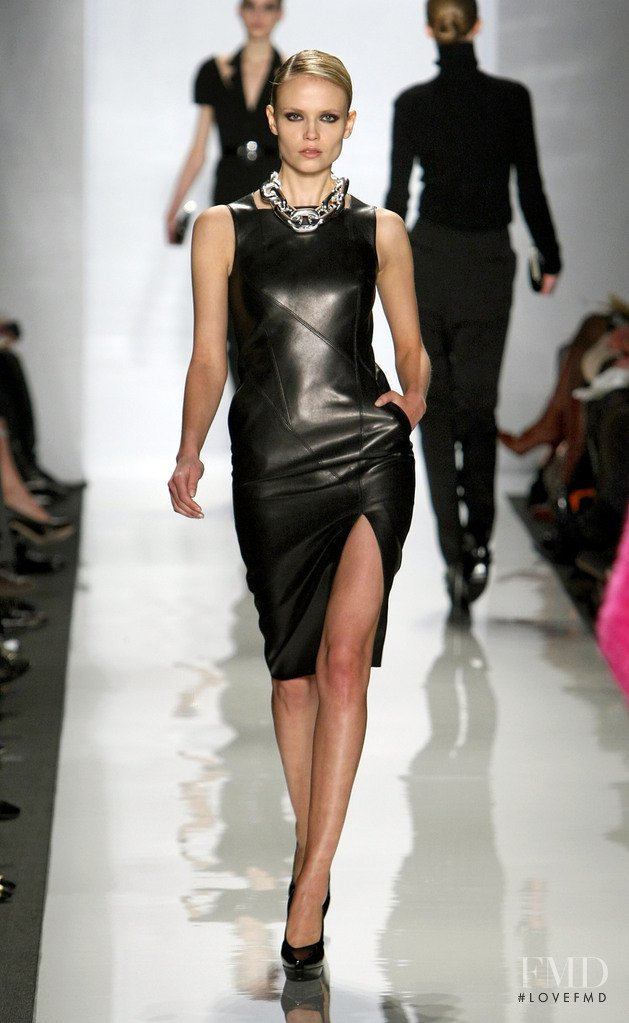 Natasha Poly featured in  the Michael Kors Collection fashion show for Autumn/Winter 2009