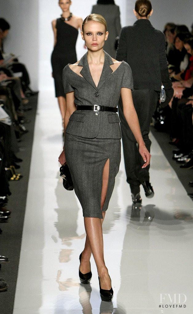 Natasha Poly featured in  the Michael Kors Collection fashion show for Autumn/Winter 2009