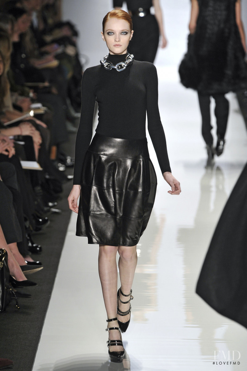 Vlada Roslyakova featured in  the Michael Kors Collection fashion show for Autumn/Winter 2009