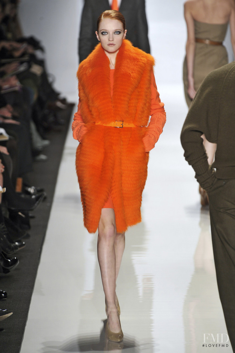 Vlada Roslyakova featured in  the Michael Kors Collection fashion show for Autumn/Winter 2009