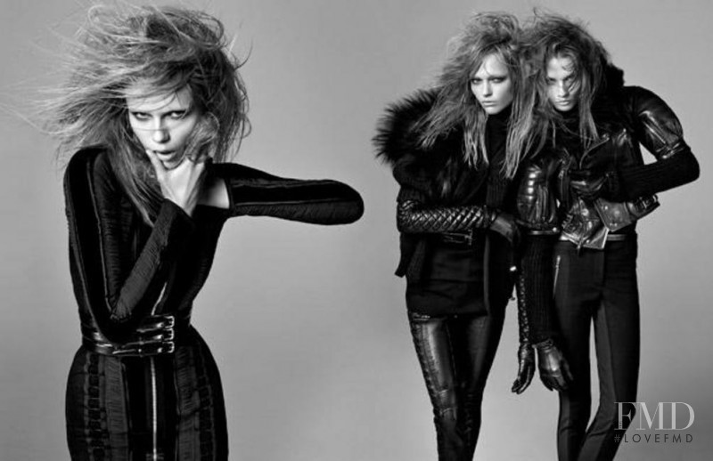 Anna Selezneva featured in  the Phi advertisement for Autumn/Winter 2009