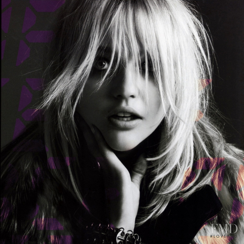 Sasha Pivovarova featured in  the VOV - Voice of Voices advertisement for Autumn/Winter 2008