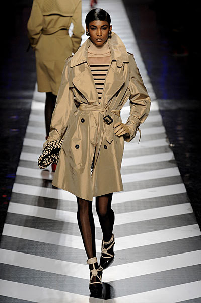 Sessilee Lopez featured in  the Jean-Paul Gaultier fashion show for Autumn/Winter 2009